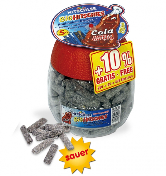 Süßwaren Versandkostenfrei Hitschler Big Hitschies Saure Cola