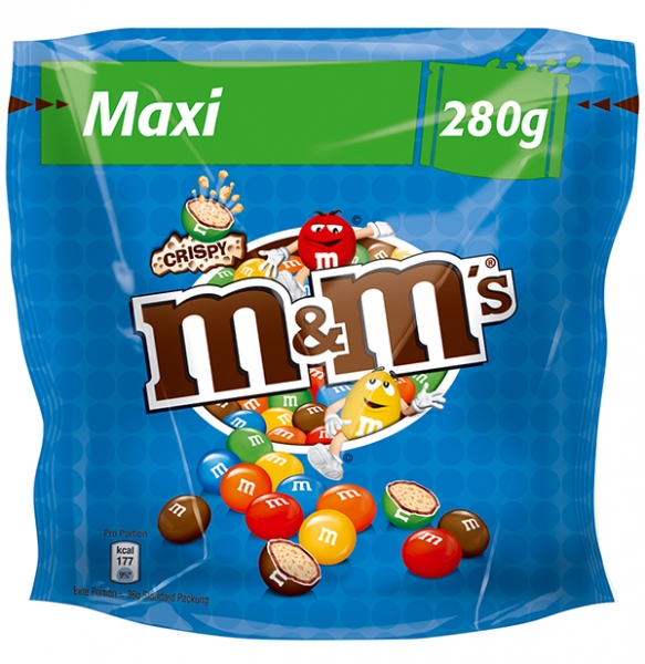 Süßwaren Versandkostenfrei | m&ms Crispy Maxi