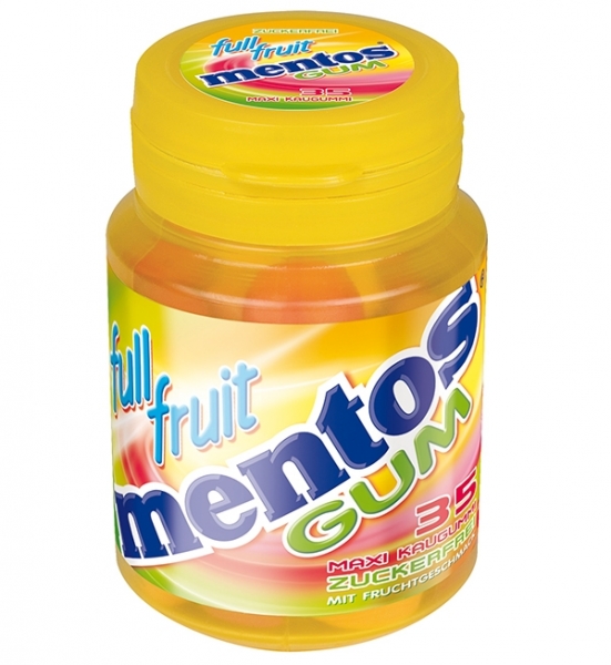 Sweets Free shipping Mentos Gum Fruit Full yellow