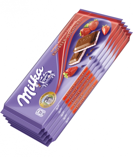Süßwaren Versandkostenfrei Milka ErdbeerJoghurt