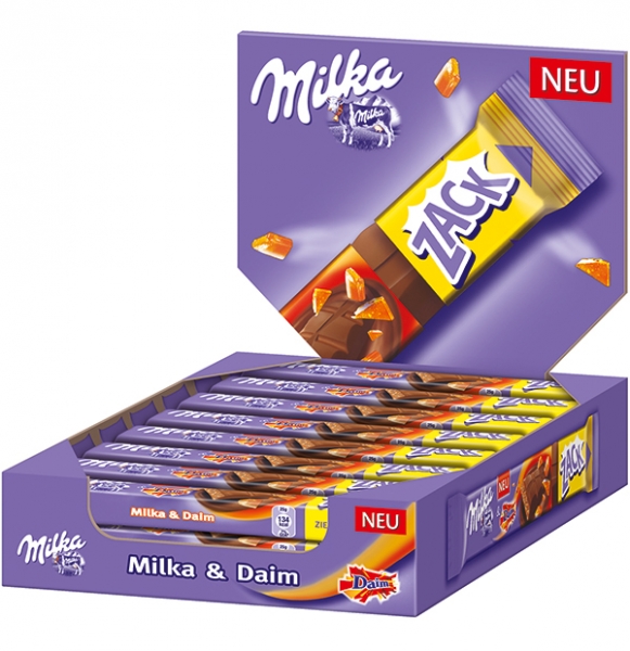Daim Milka display & Sweets | shipping Milka Free bar