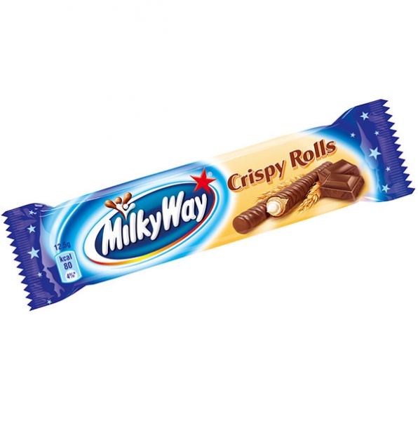 Süßwaren Versandkostenfrei | Milky Way Crispy Rolls